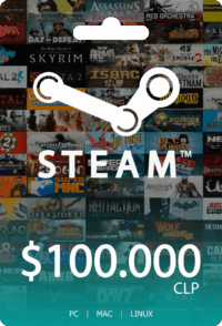 Código $100.000 Steam Wallet Chile