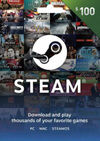 Código $100 Steam Wallet GLOBAL