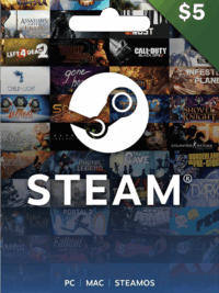 Código $5 Steam Wallet GLOBAL