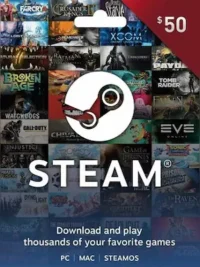 Código $50 Steam Wallet GLOBAL
