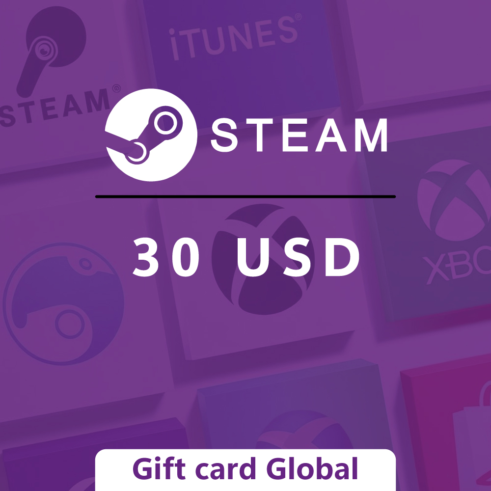Código $30 Steam Wallet GLOBAL