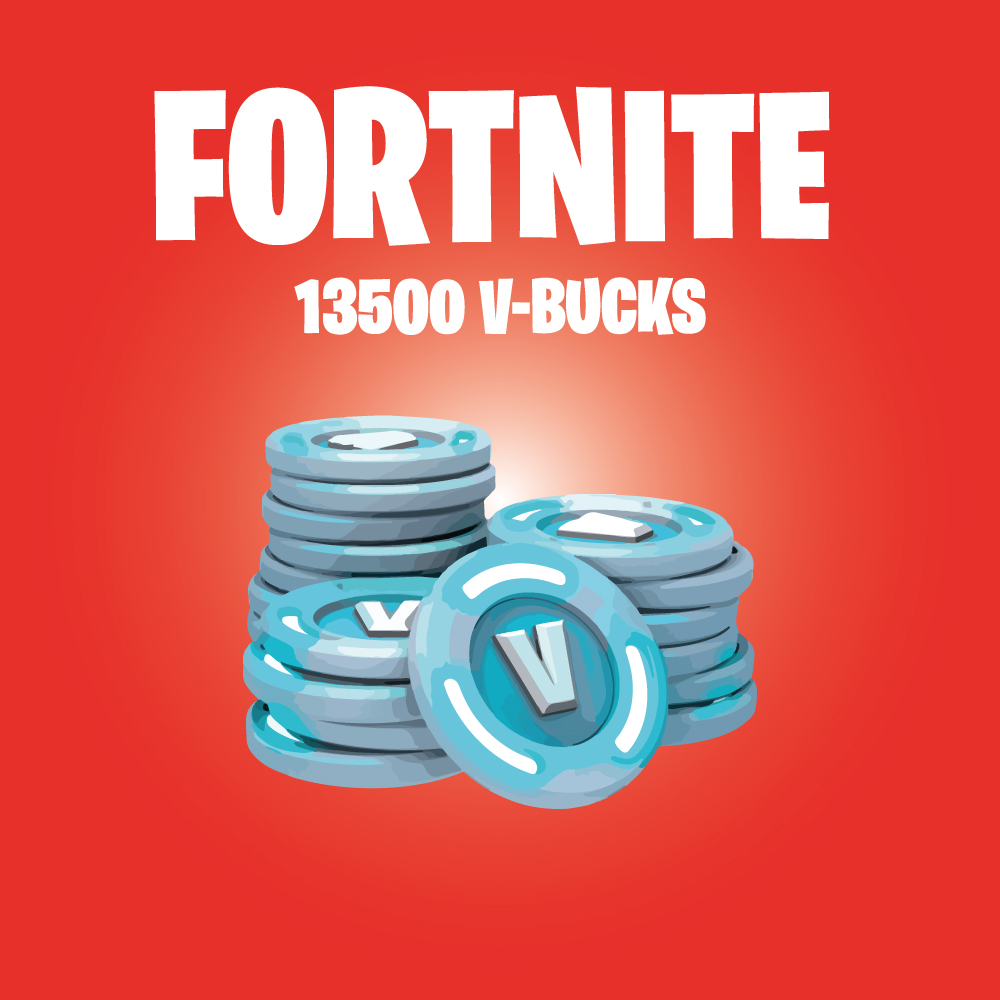 Código Fortnite 13500 V-Bucks