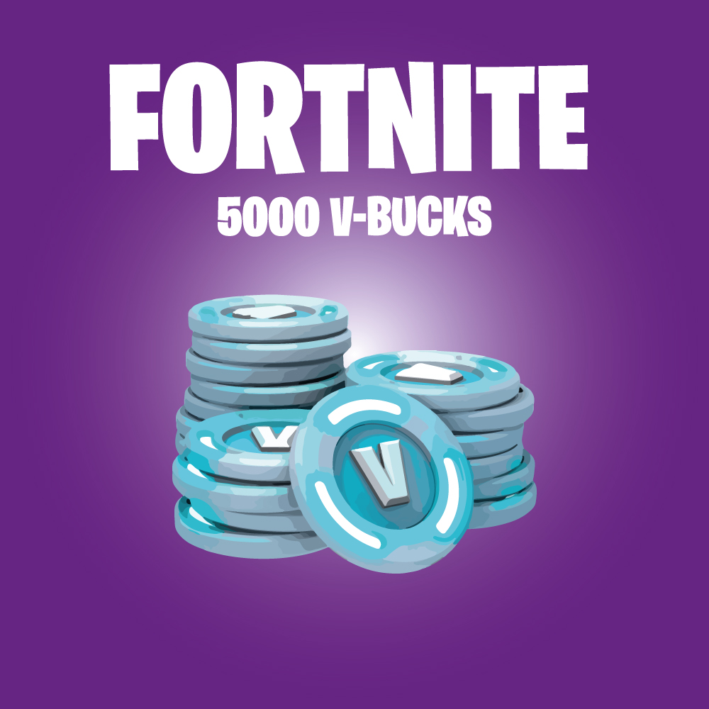 Código Fortnite 5000 V-Bucks