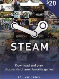 Código $20 Steam Wallet GLOBAL